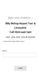 Mobile Screenshot of billybishopairporttaxi.com
